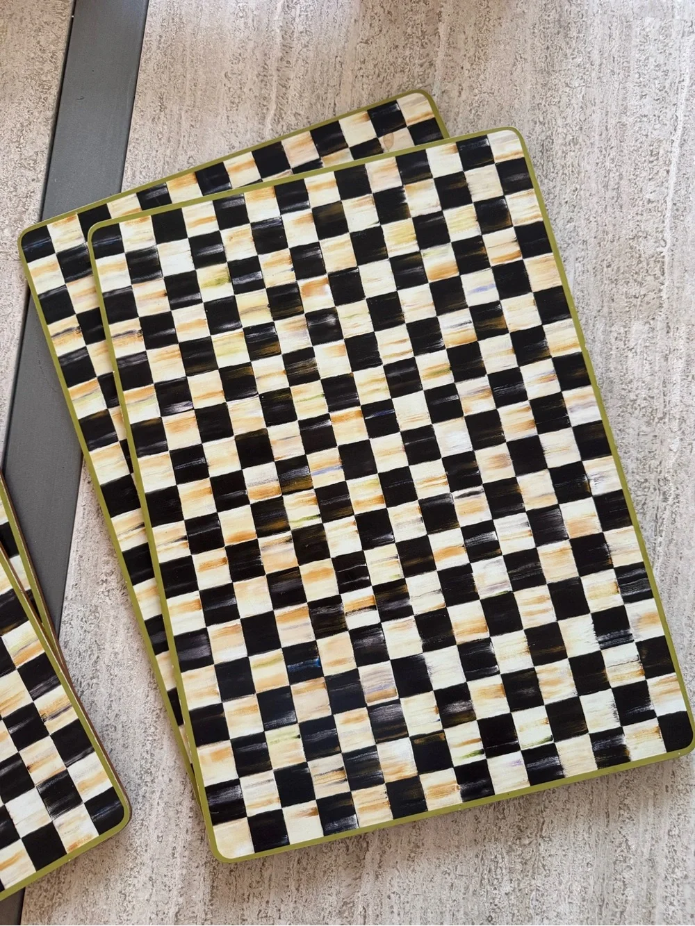 Mackenzie-Child’s Courtly Check Placemat Set of 4